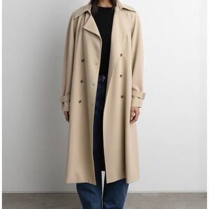 OAK + FORT Beige Outerwear